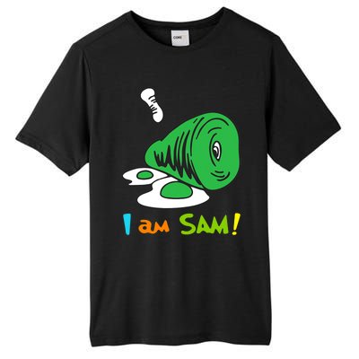 Funny Fried Green Ham And Eggs Days I Am Sam Tall Fusion ChromaSoft Performance T-Shirt