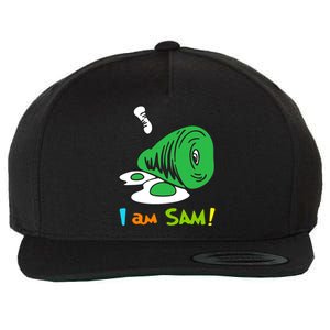 Funny Fried Green Ham And Eggs Days I Am Sam Wool Snapback Cap