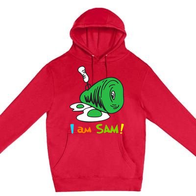 Funny Fried Green Ham And Eggs Days I Am Sam Premium Pullover Hoodie