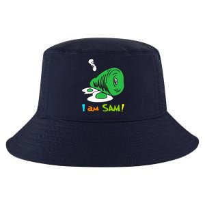 Funny Fried Green Ham And Eggs Days I Am Sam Cool Comfort Performance Bucket Hat