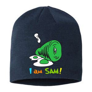 Funny Fried Green Ham And Eggs Days I Am Sam Sustainable Beanie