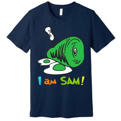 Funny Fried Green Ham And Eggs Days I Am Sam Premium T-Shirt