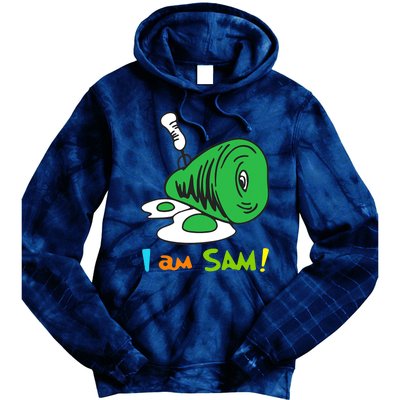 Funny Fried Green Ham And Eggs Days I Am Sam Tie Dye Hoodie