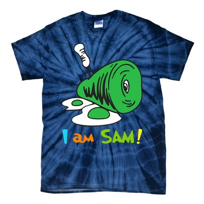 Funny Fried Green Ham And Eggs Days I Am Sam Tie-Dye T-Shirt