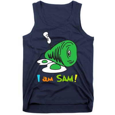 Funny Fried Green Ham And Eggs Days I Am Sam Tank Top