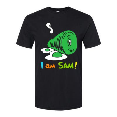 Funny Fried Green Ham And Eggs Days I Am Sam Softstyle CVC T-Shirt