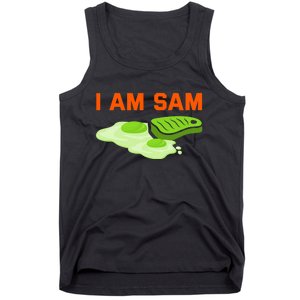 Funny Fried Green Ham And Eggs Days I Am Sam Tank Top