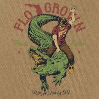 Funny Flo Grown Florida Rodeo Cotton Canvas Backpack