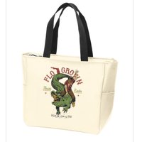 Funny Flo Grown Florida Rodeo Zip Tote Bag