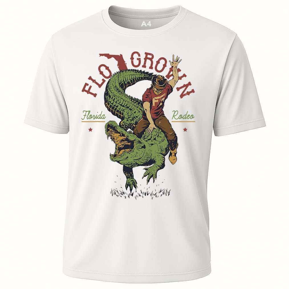 Funny Flo Grown Florida Rodeo Performance Shirt