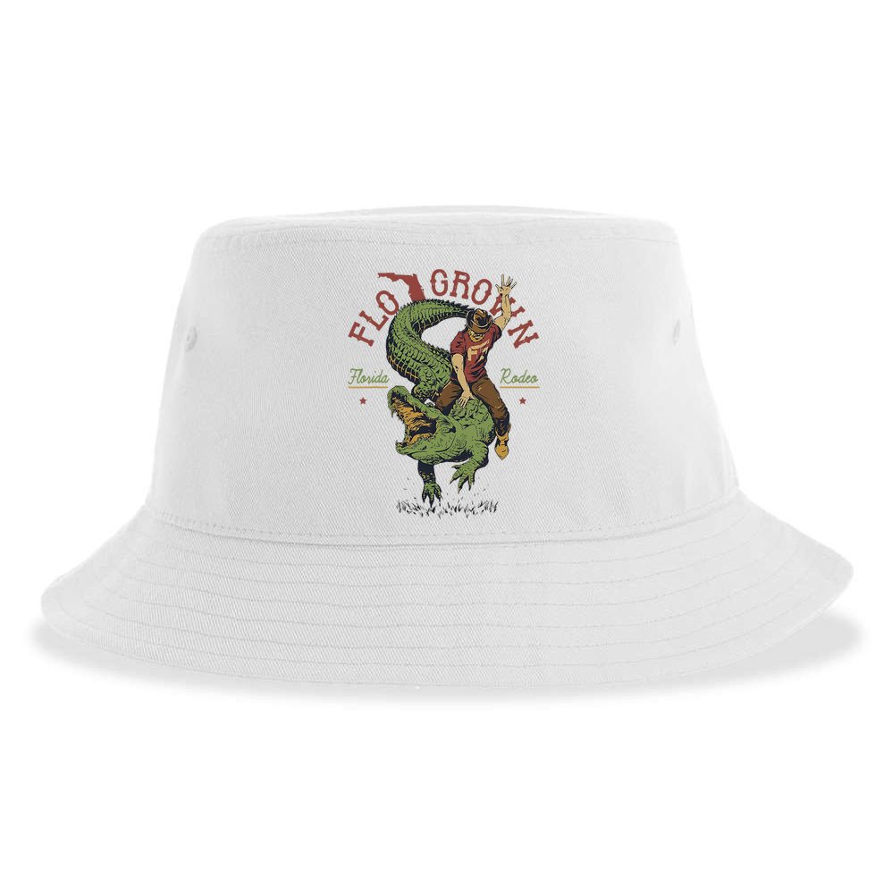 Funny Flo Grown Florida Rodeo Sustainable Bucket Hat