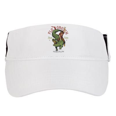 Funny Flo Grown Florida Rodeo Adult Drive Performance Visor
