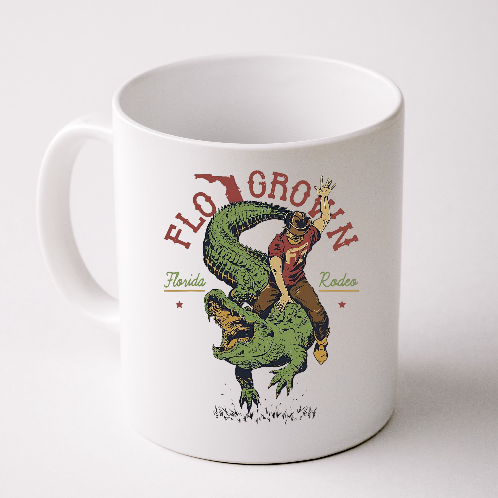 Funny Flo Grown Florida Rodeo Mug