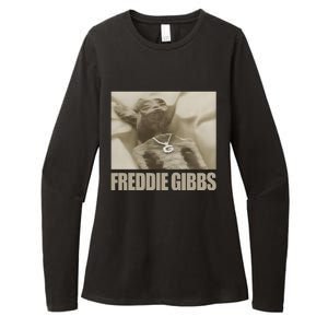 Freddiegibbs Freddie Gibbs Space Rabbit Womens CVC Long Sleeve Shirt