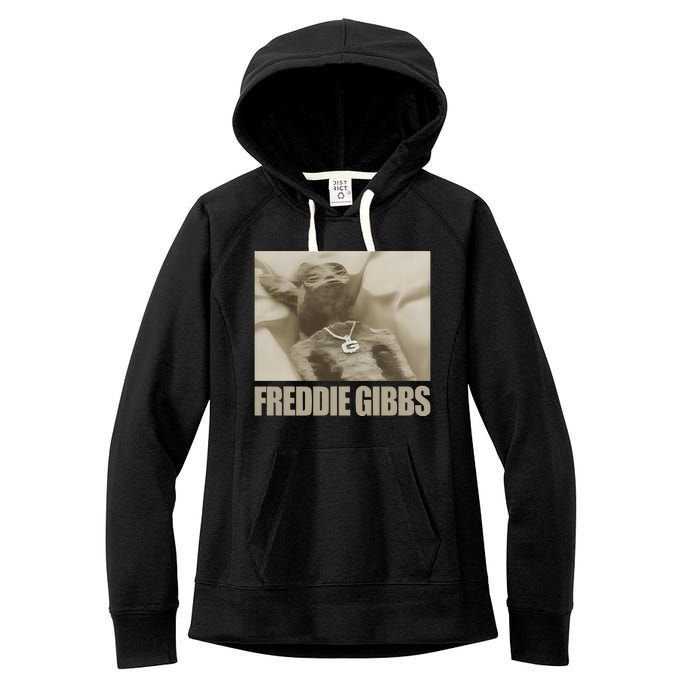 Freddiegibbs Freddie Gibbs Space Rabbit Women's Fleece Hoodie