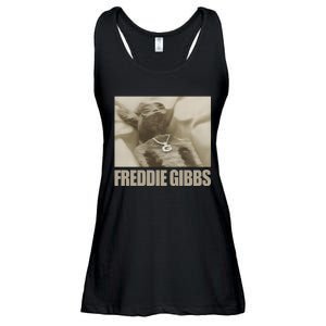 Freddiegibbs Freddie Gibbs Space Rabbit Ladies Essential Flowy Tank