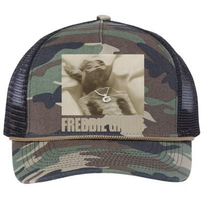 Freddiegibbs Freddie Gibbs Space Rabbit Retro Rope Trucker Hat Cap