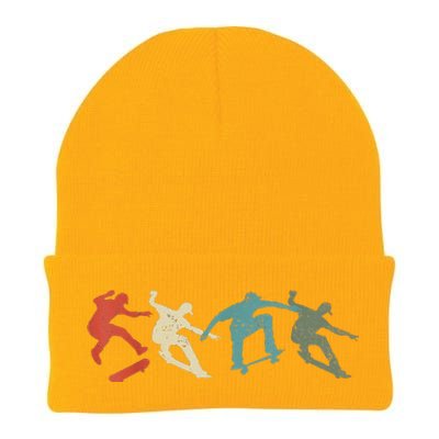 Funny Funny Gift Skateboard Skateboarding Retro Gift For Skateboarders Gift Knit Cap Winter Beanie