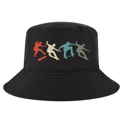 Funny Funny Gift Skateboard Skateboarding Retro Gift For Skateboarders Gift Cool Comfort Performance Bucket Hat