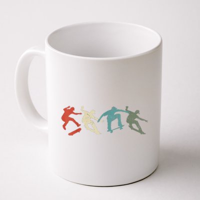 Funny Funny Gift Skateboard Skateboarding Retro Gift For Skateboarders Gift Coffee Mug