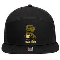 Fossil Fueled Grumpy 7 Panel Mesh Trucker Snapback Hat