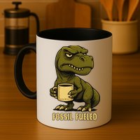 Fossil Fueled Grumpy Mug