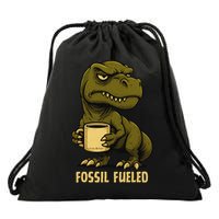 Fossil Fueled Grumpy Drawstring Bag