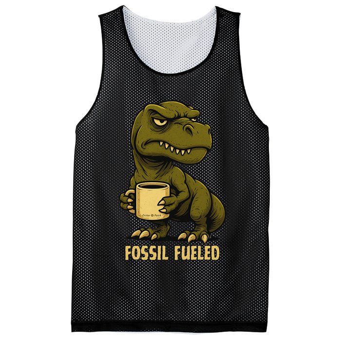 Fossil Fueled Grumpy Mesh Reversible Basketball Jersey Tank