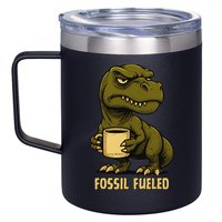 Fossil Fueled Grumpy 12oz Stainless Steel Coffee Mug