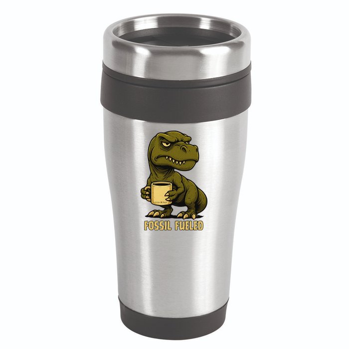 Fossil Fueled Grumpy 16oz Travel Tumbler