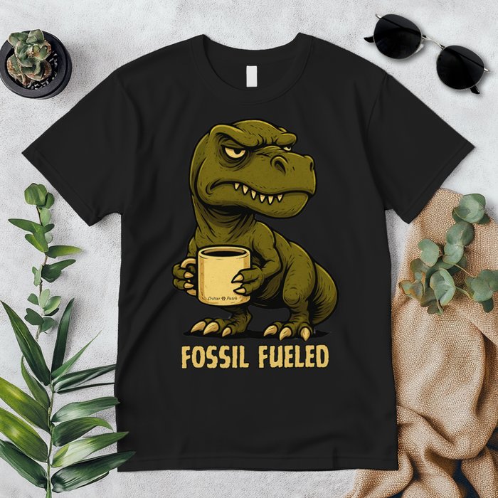 Fossil Fueled Grumpy Premium T-Shirt