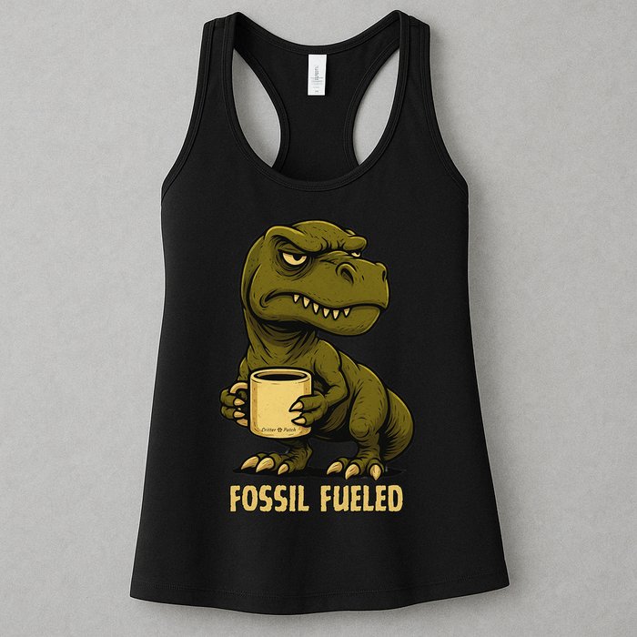 Fossil Fueled Grumpy Womens Tank Top