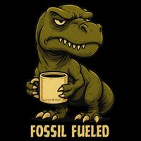 Fossil Fueled Grumpy Baby Bodysuit