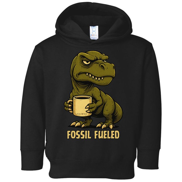 Fossil Fueled Grumpy Toddler Hoodie