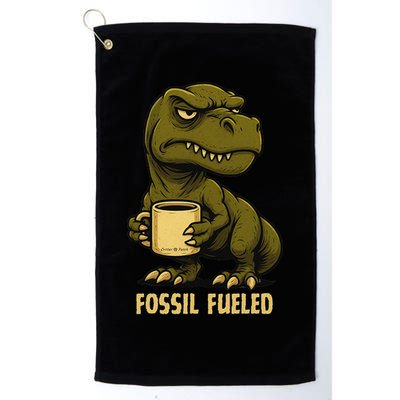Fossil Fueled Grumpy Golf Towel