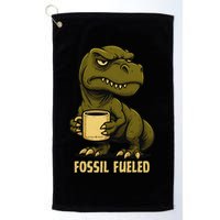 Fossil Fueled Grumpy Golf Towel