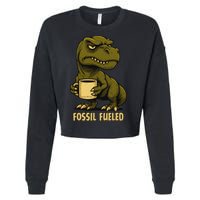 Fossil Fueled Grumpy Cropped Pullover Crew