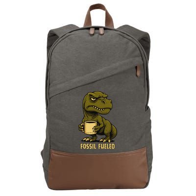 Fossil Fueled Grumpy Cotton Canvas Backpack