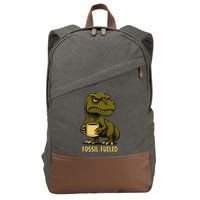 Fossil Fueled Grumpy Cotton Canvas Backpack
