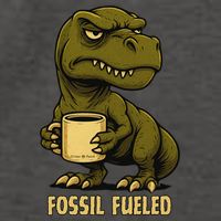 Fossil Fueled Grumpy Vector Backpack