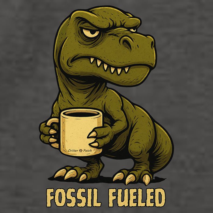 Fossil Fueled Grumpy Vector Backpack