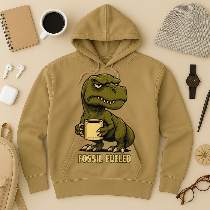 Fossil Fueled Grumpy Hoodie