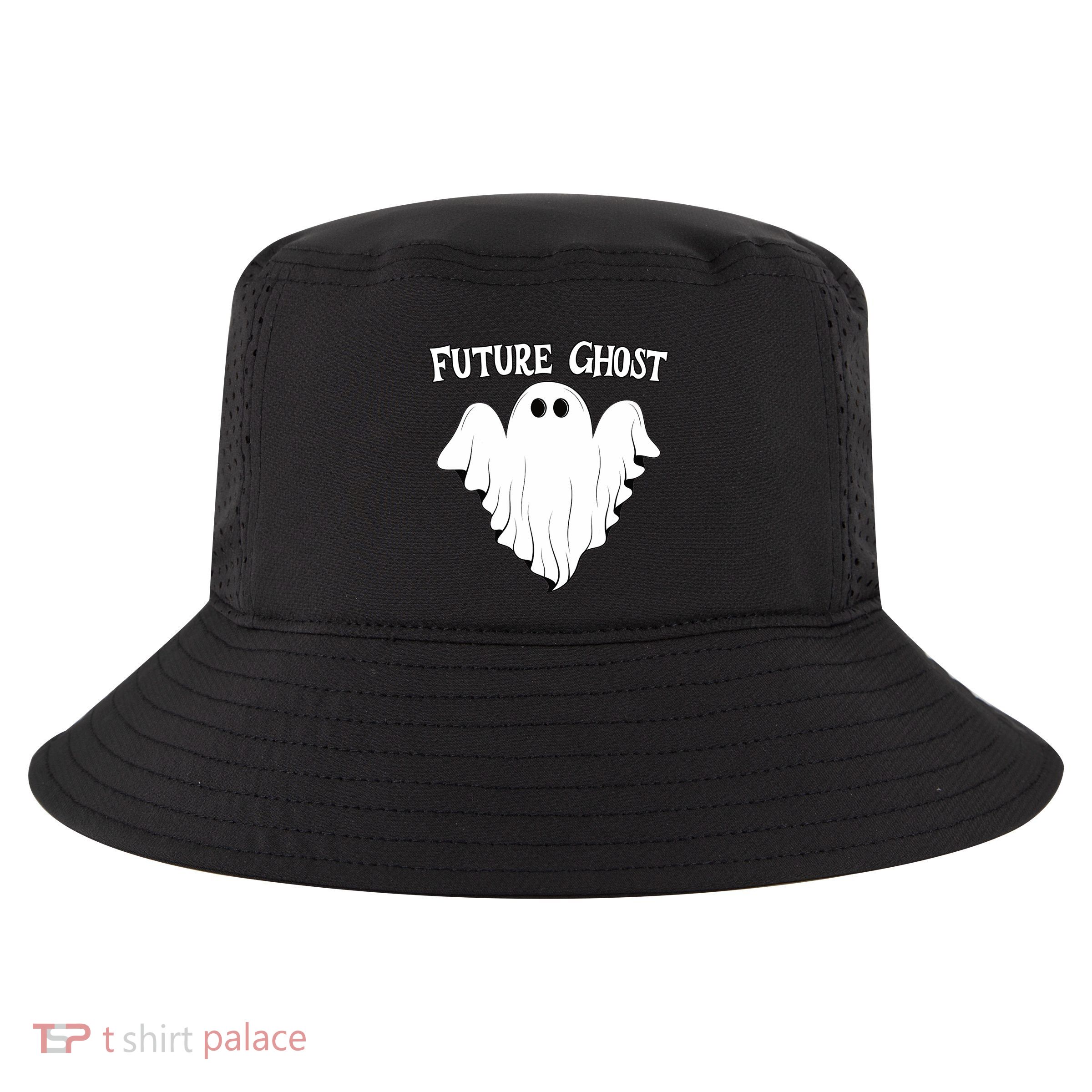 Funny Future Ghost Paranormal Halloween Cool Comfort Performance Bucket Hat