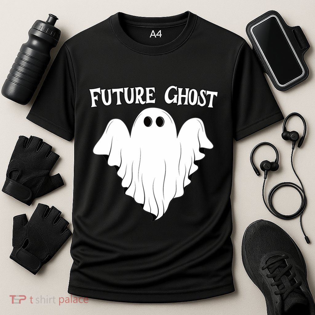 Funny Future Ghost Paranormal Halloween Performance Shirt