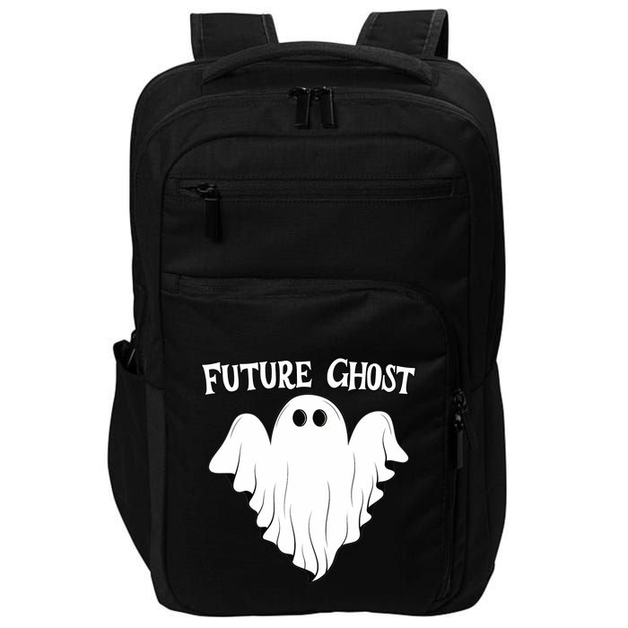 Funny Future Ghost Paranormal Halloween Impact Tech Backpack