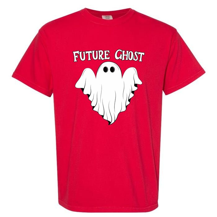 Funny Future Ghost Paranormal Halloween Garment-Dyed Heavyweight T-Shirt