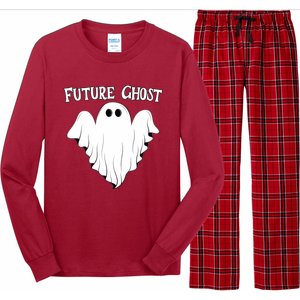 Funny Future Ghost Paranormal Halloween Long Sleeve Pajama Set