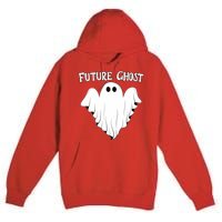 Funny Future Ghost Paranormal Halloween Premium Pullover Hoodie