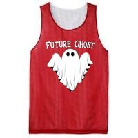 Funny Future Ghost Paranormal Halloween Mesh Reversible Basketball Jersey Tank