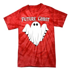 Funny Future Ghost Paranormal Halloween Tie-Dye T-Shirt